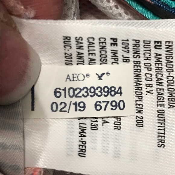 AMERICAN EAGLE / Men’s Lion/Jungle Tropical Print Swim Board Shorts Size M - Picture 11 of 13